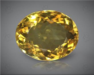 Yellow Citrine Natural Certified  13.54CTS-8481